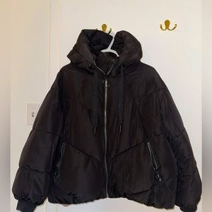 Zara Cropped Puffer Jacket